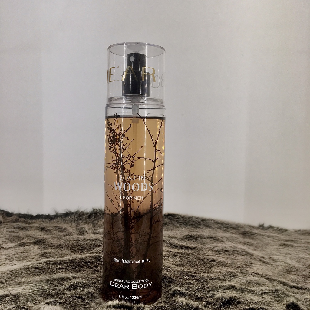 Xịt Thơm Toàn Thân Cho Nam Lost In Woods For Men Fine Fragrane Body Mist 236ml SB Startup