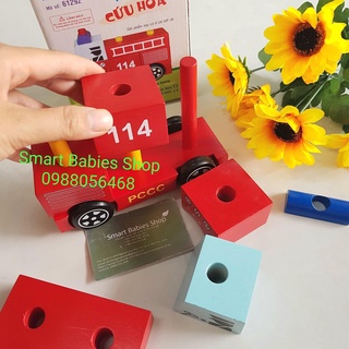 Lắp ráp xe cứu hỏa Winwintoys