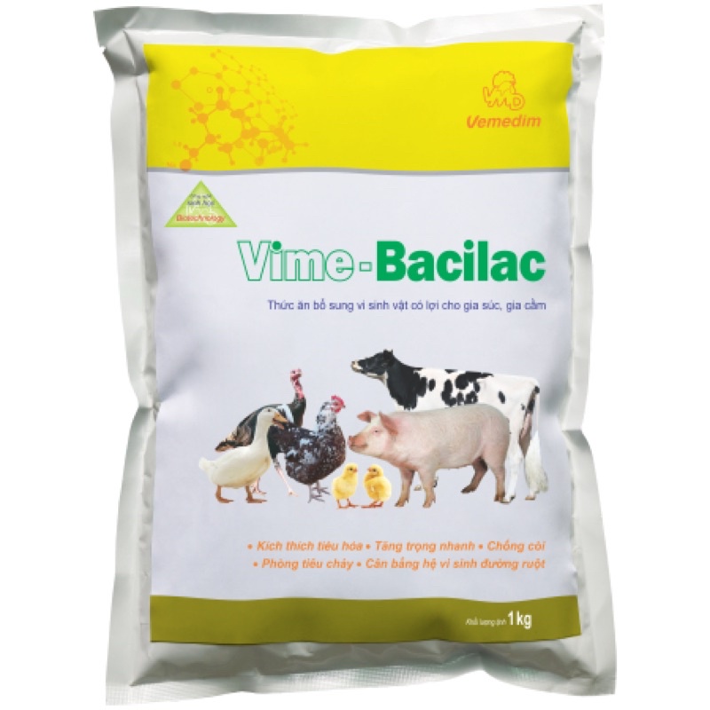 1kg VIME-BACILAC dùng cho trâu bò lợn gà