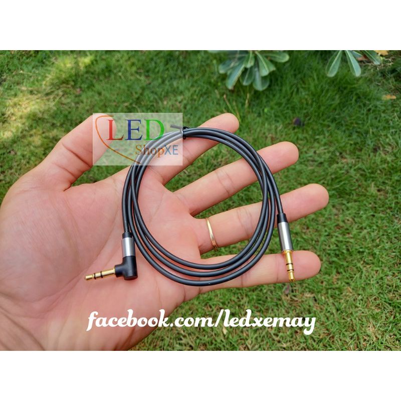 Dây AV 3.5mm ra jack bông sen - Nối điện thoại - laptop ra loa-ampli