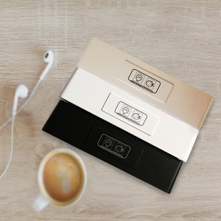 Mirror Led Charging Digital Alarm Clock Sound Control Backlight White