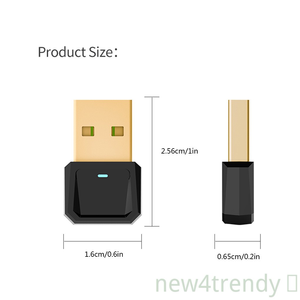 Usb Dongle Mini không dây V5.0 cho Laptop/PC | BigBuy360 - bigbuy360.vn