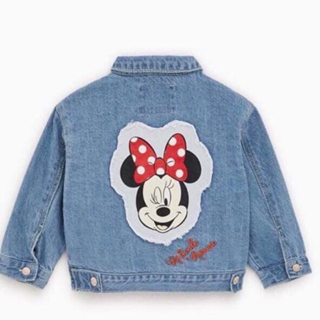 Áo Jean Mickey Zara