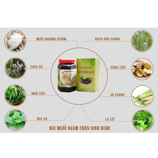 Muối thảo dược ngâm chân Sinh Dược