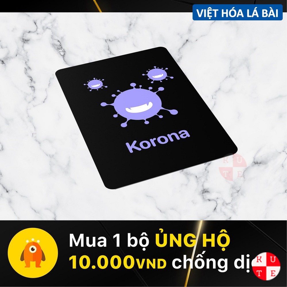 Board Game Korona Việt Hóa Lá Bài KRN