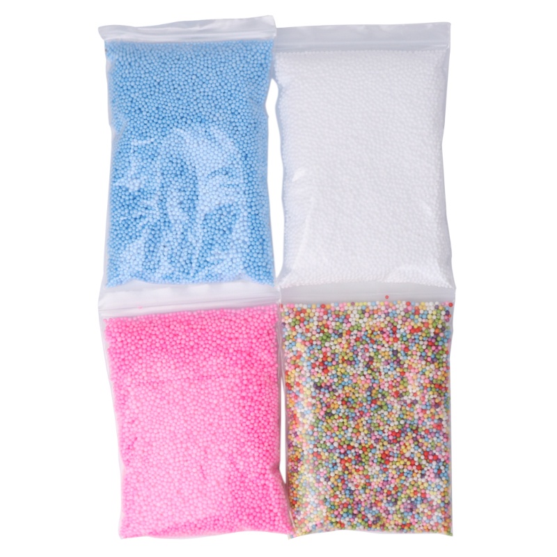 Set 4 Quả Bóng Xốp Mini Nhiều Màu Sắc Dùng Làm Đồ Thủ Công Trường Học