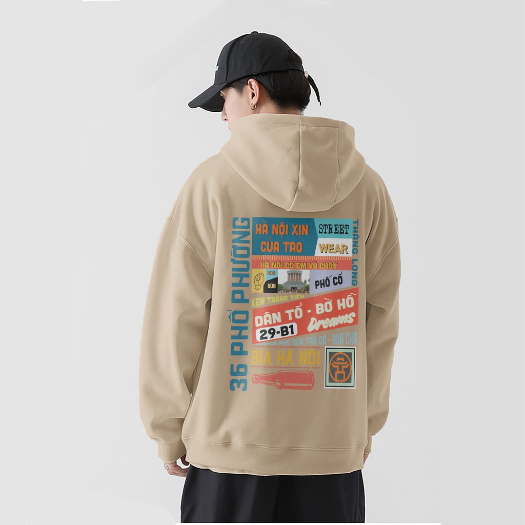 Áo hoodie nỉ bông nam nữ - áo mũ hoodie thu đông phong cách ulzzang nhiều màu chất nỉ bông dày đẹp HD4 | BigBuy360 - bigbuy360.vn