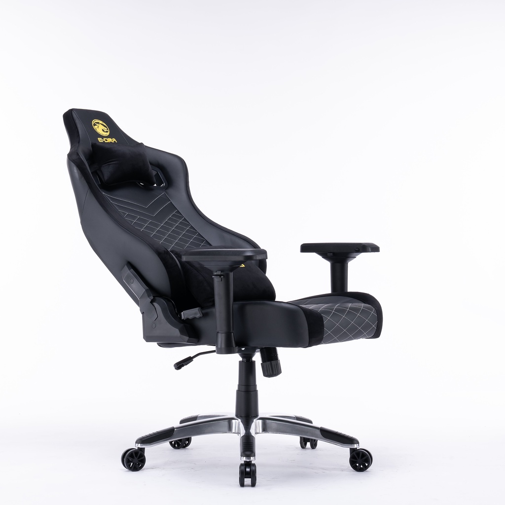 Ghế gaming, ghế ngồi chơi game xoay 360 độ cao cấp E-Dra Hercules EGC203 Pro - Da PU - Tay 4D - Hàng chính hãng