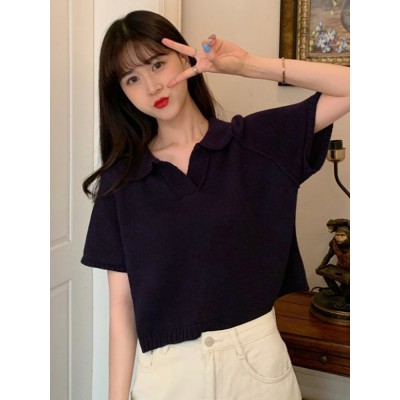 Áo Thun Polo Ngắn Tay Dáng Rộng Xinh Xắn Dành Cho Nữ 2020 | BigBuy360 - bigbuy360.vn