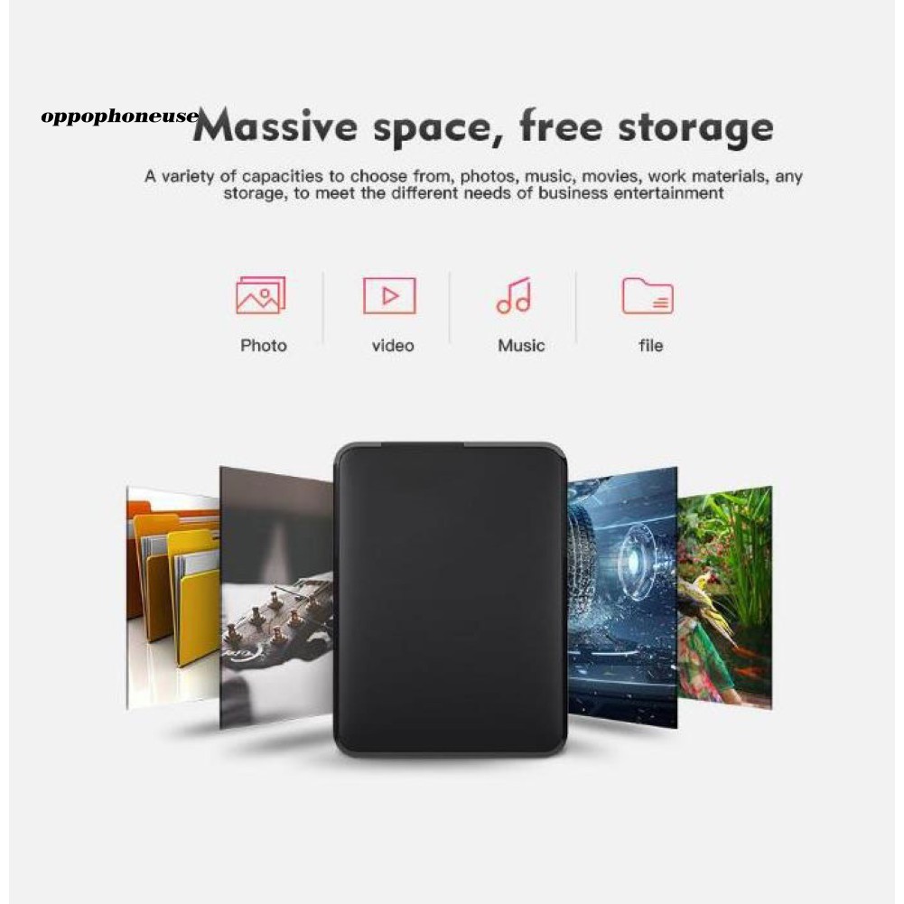 Ổ cứng di động tốc độ cao 500gb / 1tb / 2tb 2.5inch Usb 3.0 chuyên dụng | BigBuy360 - bigbuy360.vn