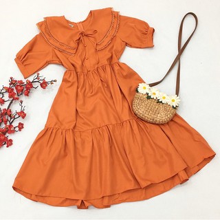Đầm babydoll viền ren 2 màu (kèm hình thật)
