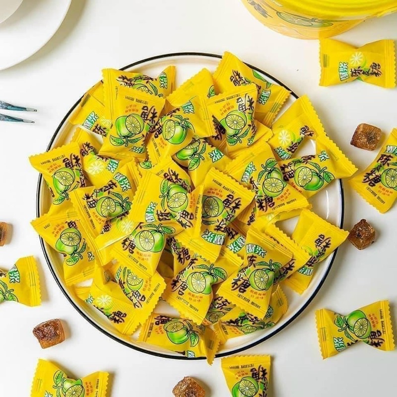 XÔ 218gr KẸO DẺO Ô MAI CHANH MUỐI HOT HIT Ngon Ngon