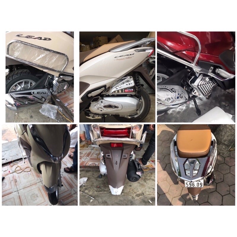 Combo 5 món lead 2022 crom bạc cực đẹp hàng cao cấp