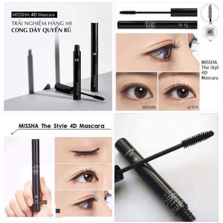 Chuốt mi Missha The Style 4D Mascara