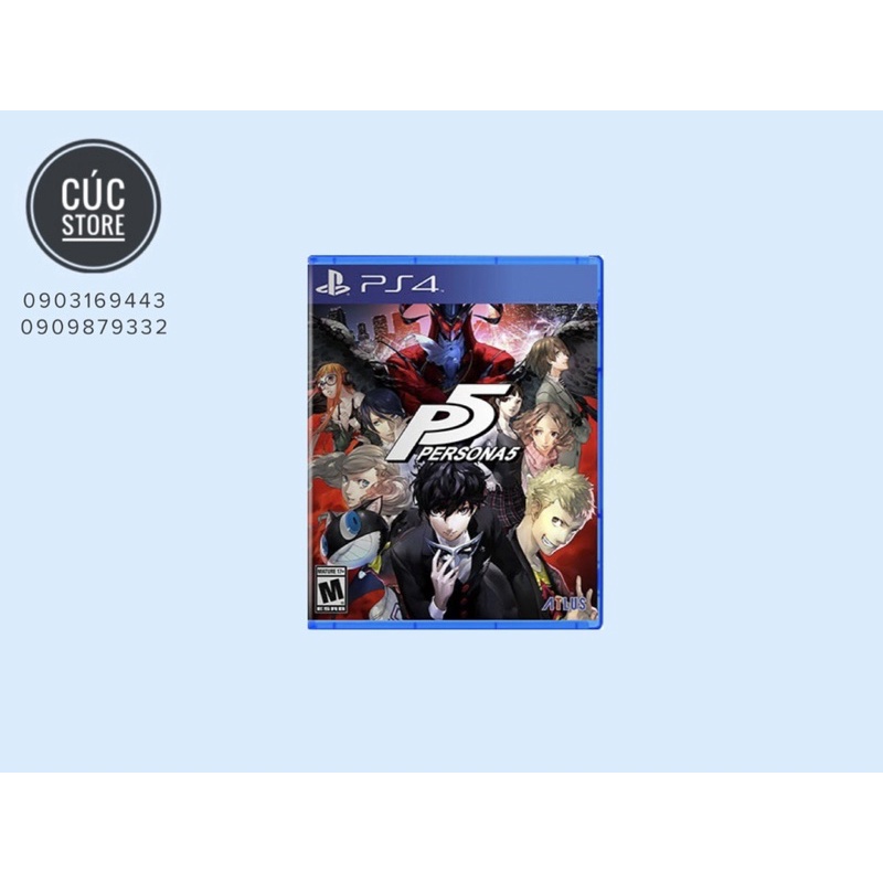 Đĩa chơi game PS4: Persona 5