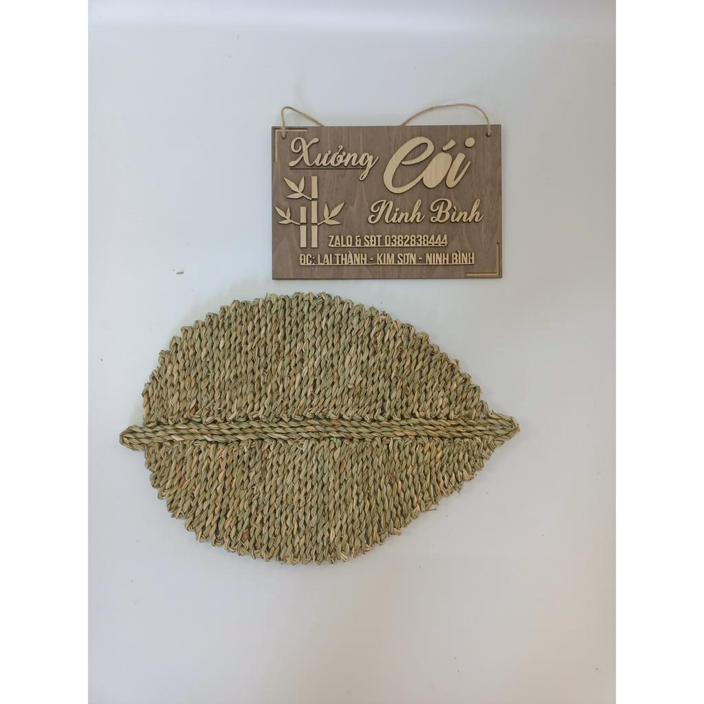 Lót Bình Hoa Lót Chén Đĩa, Đĩa Đan Cói Thủ Công Trang Trí Decor Phòng Khách Phòng Ngủ