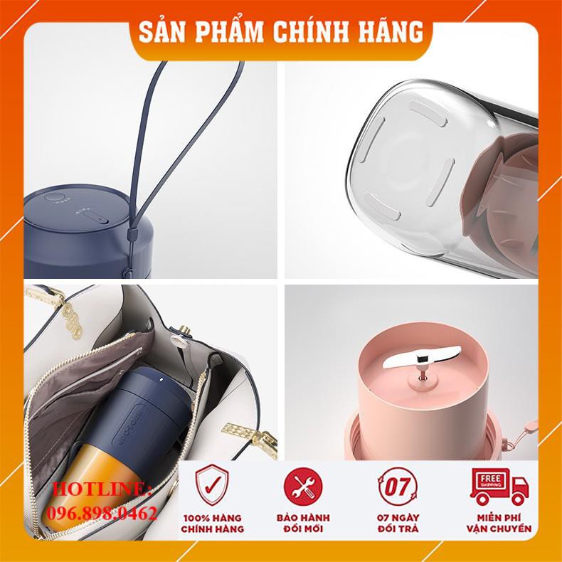 [CHÍNH HÃNG-FREESHIP] Máy Xay Sinh Tố Mini JUICE CUP 3000mAh, Máy Xay Sinh Tố Cầm Tay Đa Năng SIÊU HOT Xay Cả Đá-Thịt