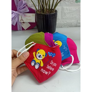 Khẩu trang vải cho bé trai bé gái