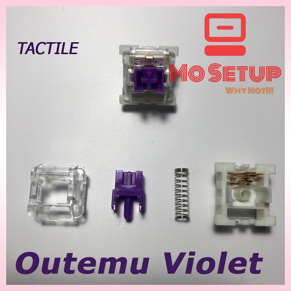 Switch bàn phím cơ học Chính hãng Outemu - switch Tactile phù hợp cho kit bàn phím cơ