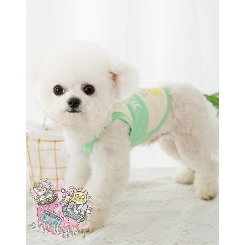 Áo 2 dây hình sữa trái cây siêu cute dành cho thú cưng vào mùa hè ♥