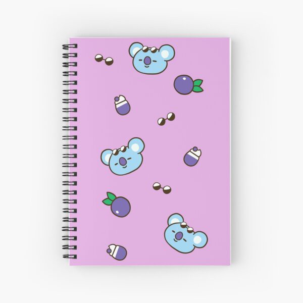 Sổ lò xo ghi chép hình  KOYA BT21 BTS cực đáng yêu