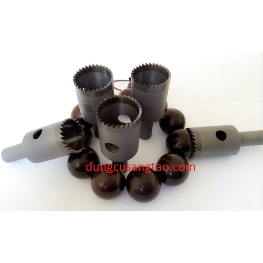 Mũi tiện hạt chuỗi gỗ tròn/ Mũi khoan hạt vòng (Dao tiện hạt thép carbide - dùng cho máy tiện)