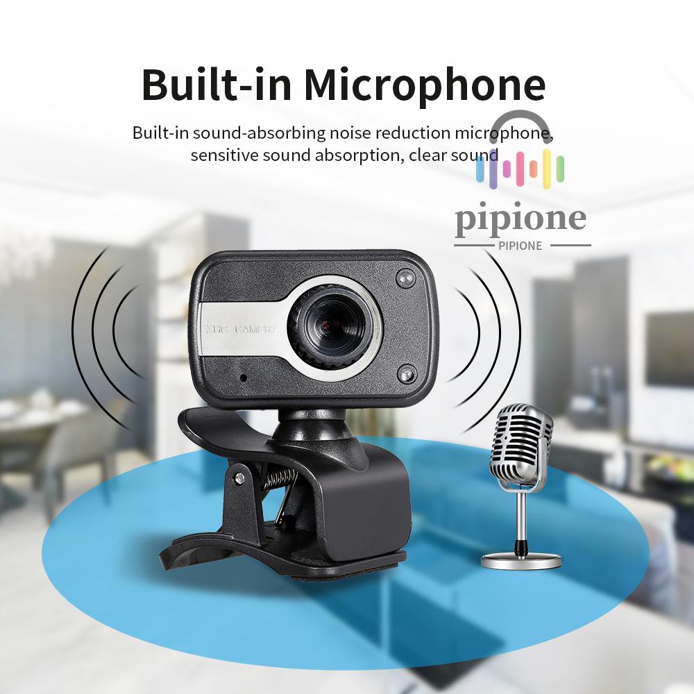 Webcam Usb 480p Kèm Đèn Led Cho Máy Tính | BigBuy360 - bigbuy360.vn