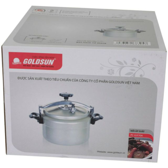 Nồi áp suất Goldsun 5l