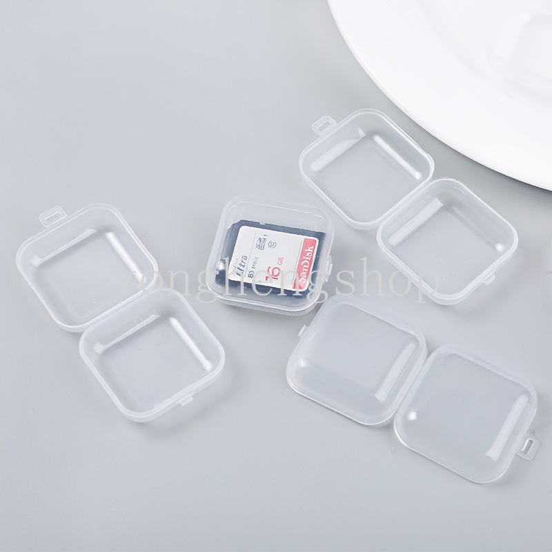 Set 10 Hộp Nhựa Trong Suốt Đựng Đồ Đa Năng