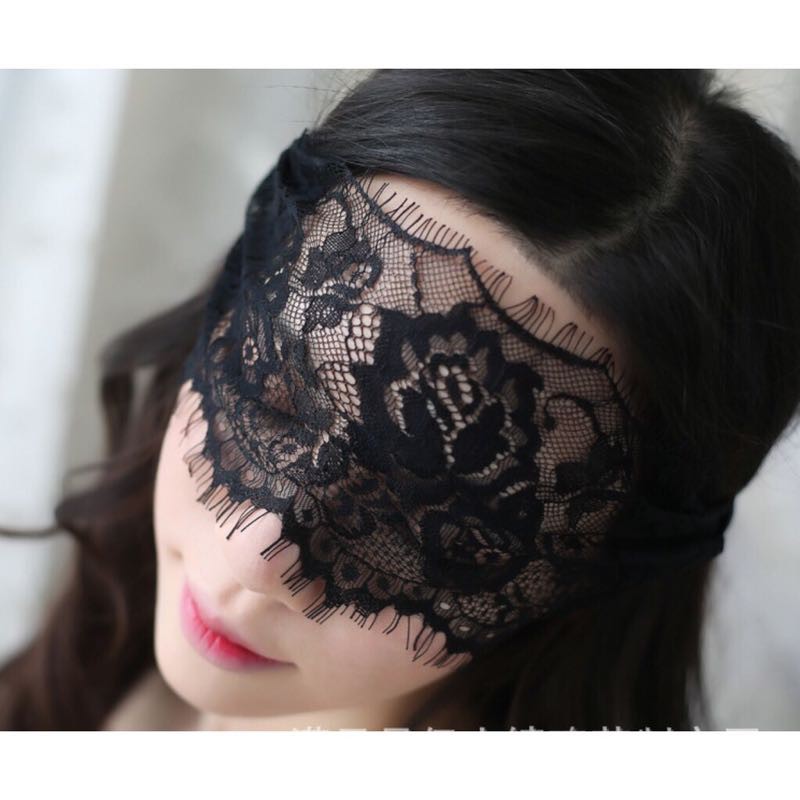 Bịt mắt ren - E001 (đen, trắng) - phụ kiện đồ ngủ cosplay | BigBuy360 - bigbuy360.vn