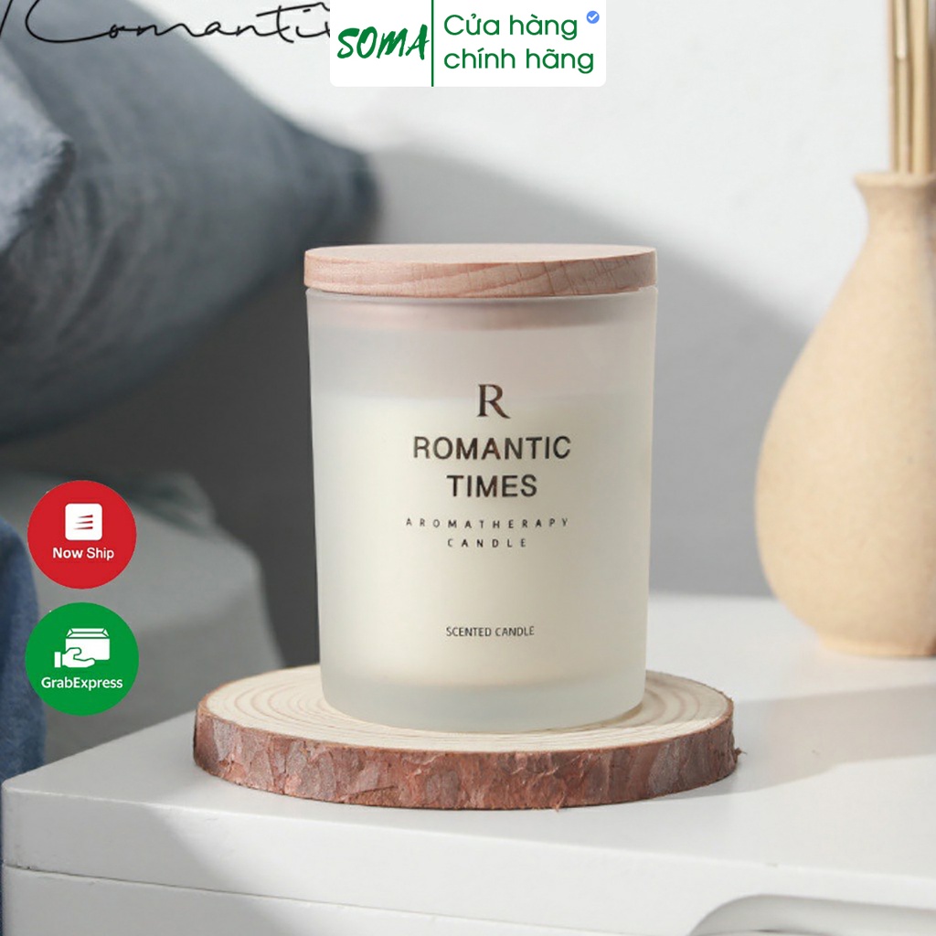 Nến Thơm Phòng Candle Cup Thiên Nhiên Sáp Thơm Tinh Dầu Không Khói An Toàn Thư Giãn NEN19