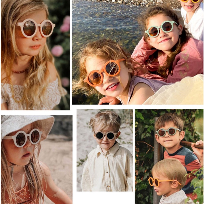 Kính mát chống tia uv thời trang dành cho bé từ 5-15 tuổi