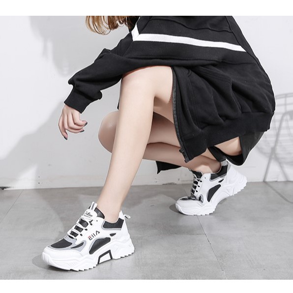 GIÀY THỂ THAO NỮ IIA ULZZANG ĐẾ CAO SNEAKER NỮ HOT HIT CAMSTORE | BigBuy360 - bigbuy360.vn