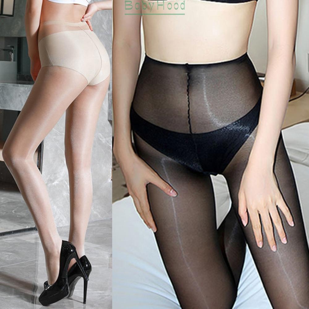 BBHOOD~Pantyhose Stockings Stretchy Cocktail Glossy High Waist Ladies One Size