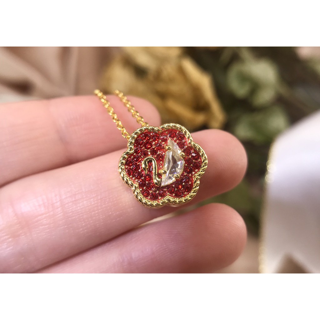 Bộ Trang Sức Hình Hoa Năm Mới 2023 S925