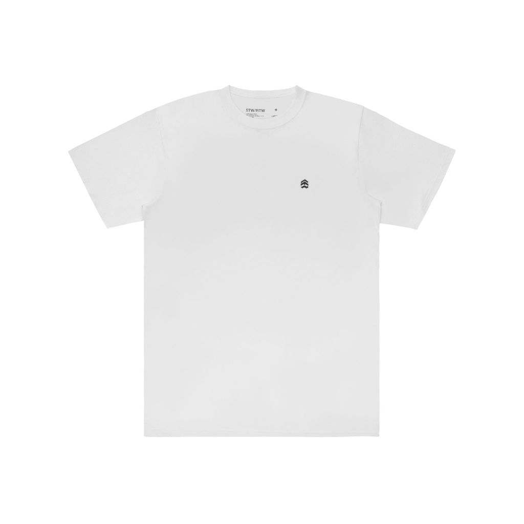 5THEWAY SUMMER COMBO - WHITE TEE aka Bộ Áo Thun Logo Đen form Fit Tee và Quần Lót Tam Giác Nam