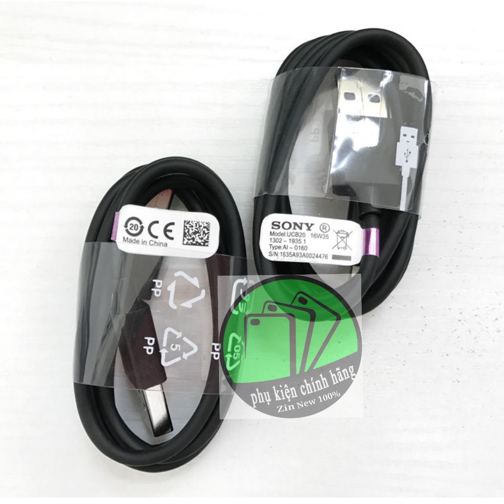 Cáp sạc nhanh SONY Type- C  Quick Charge 3.0 Chính hãng - Bảo Hành 1 năm