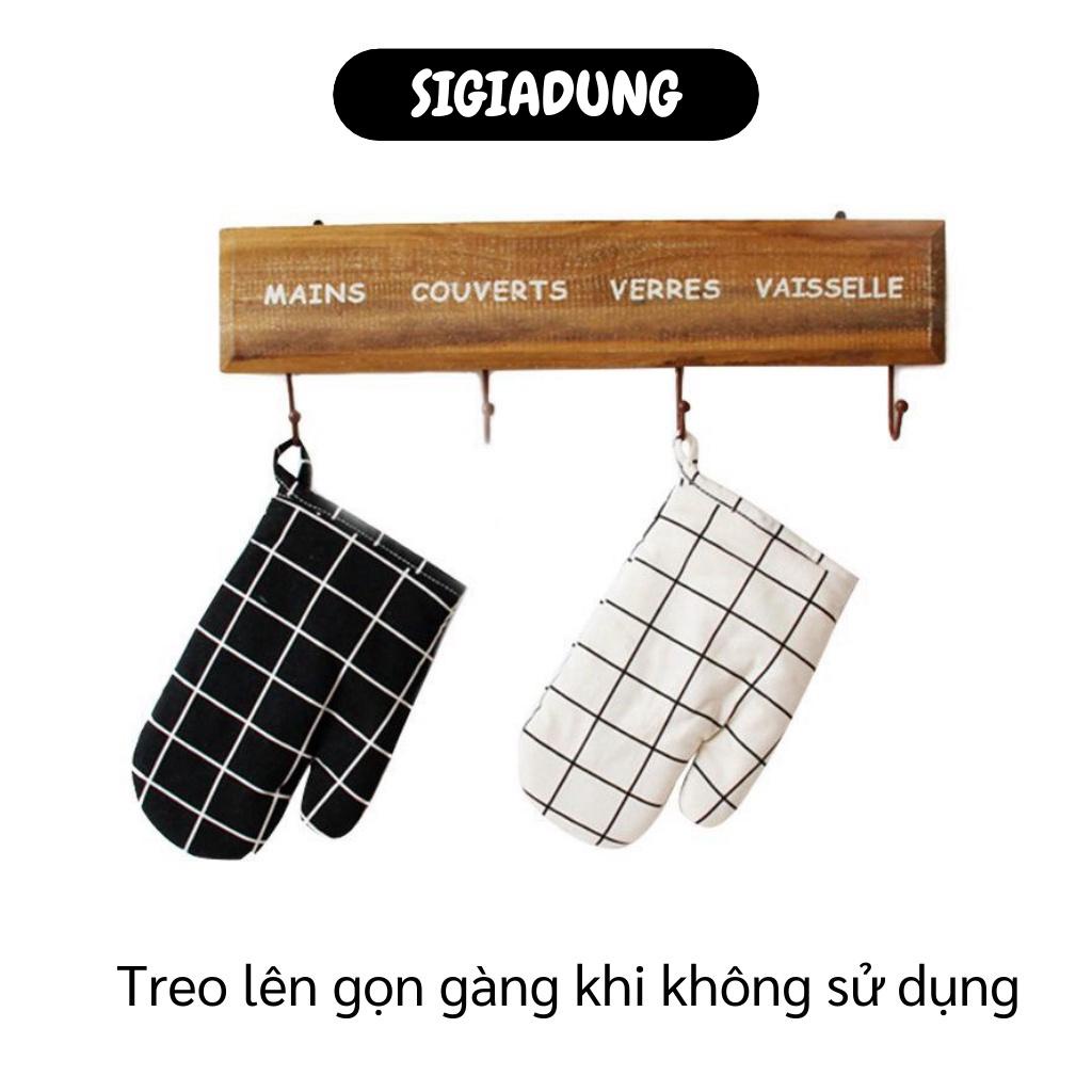 [SGD] Găng Tay Cách Nhiệt - Bao Tay Lò Nướng, Lò Vi Sóng Cách Nhiệt, Không Trơn Trượt 6007