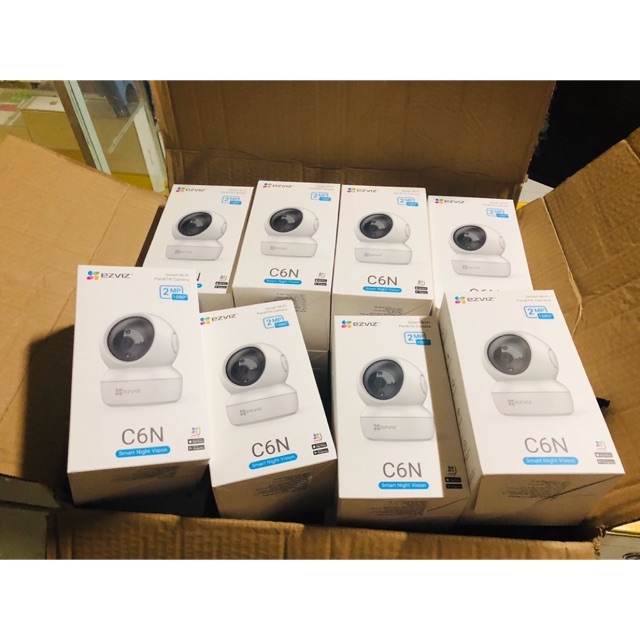 Camera Wifi thông minh EZVIZ C6N 1080P - Tặng kèm hộp kỹ thuật 11 x 11 x 6cm