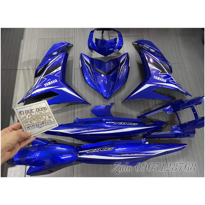 Dàn áo Ex 150 xanh tem Mx King dán sẵn