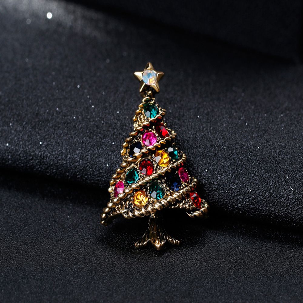 COD Upscale Corsage Dress Decor Suit Shawl Brooch|Christmas Tree Brooch Pin