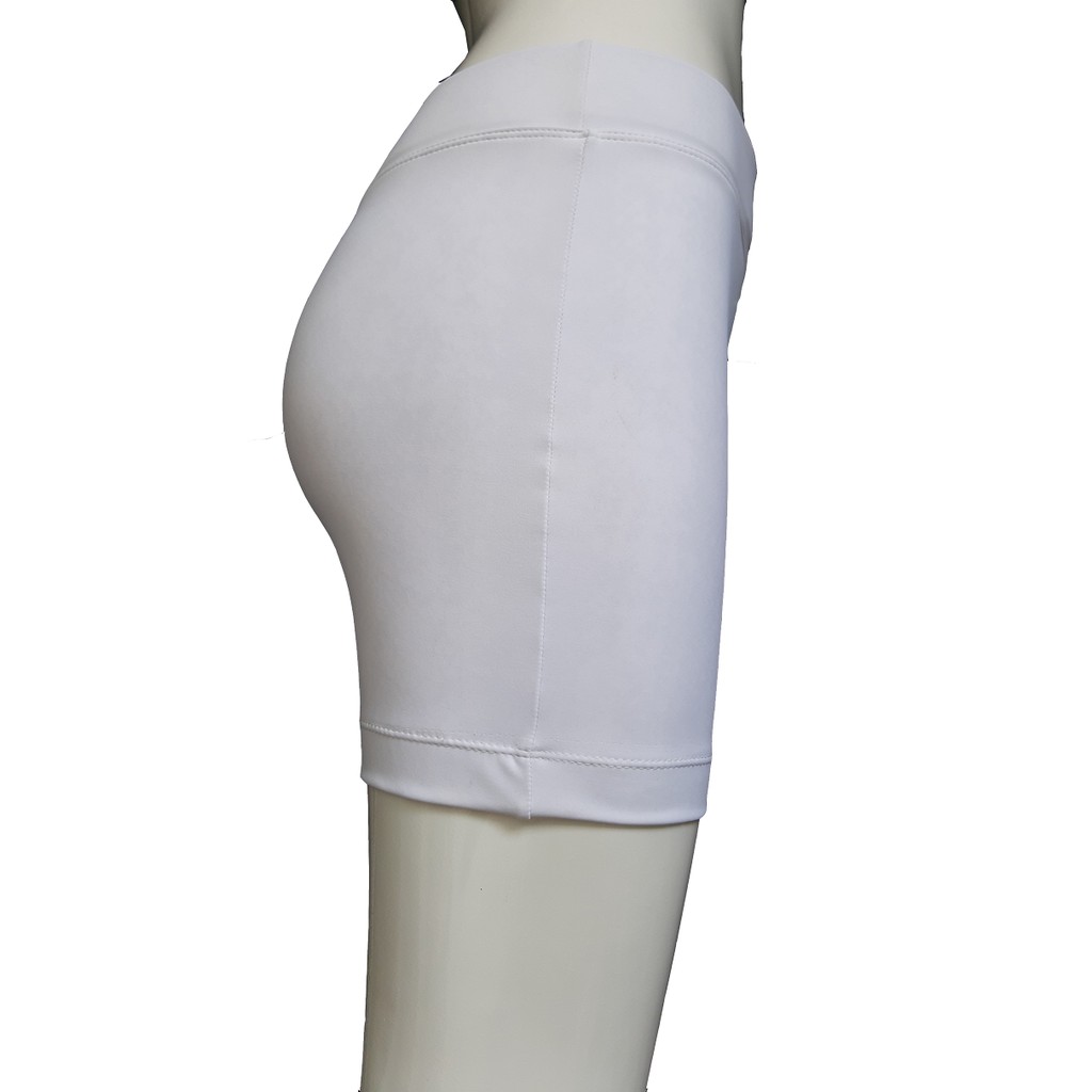 Quần Legging Nữ Bosimaz MS342 đùi không túi màu trắng cao cấp, thun co giãn 4 chiều, vải đẹp dày, thoáng mát. | WebRaoVat - webraovat.net.vn