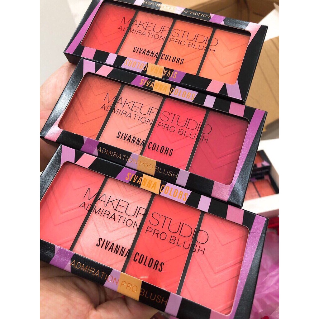 Phấn Má Sivanna Colors Admiration Pro Blush HF5022 20g