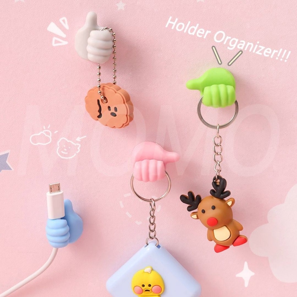 Miếng Dán Tường Hình Bàn Tay Tiện Lợi Dễ Thương,Miếng Dán Cố Định Dây Sạc Điện Thoại Đa Năng - An Ann