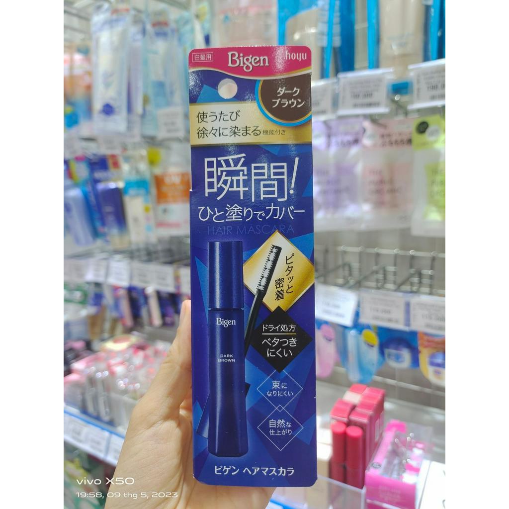 Mascara vuốt tóc Bigen màu nâu đậm (15ml)