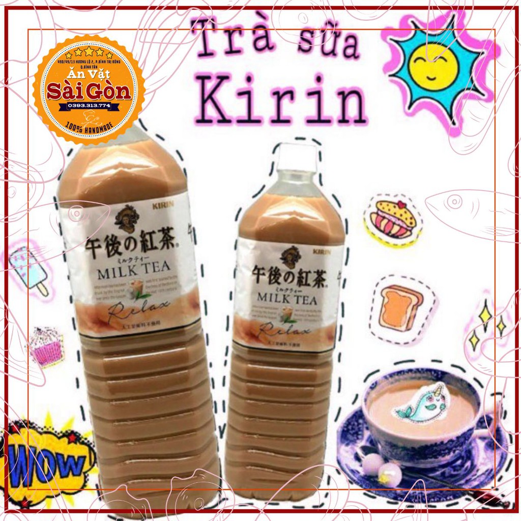 Trà sữa nhật kirin(1,5 lít/ chai) RẤT TỐT CHO SỨC KHỎE