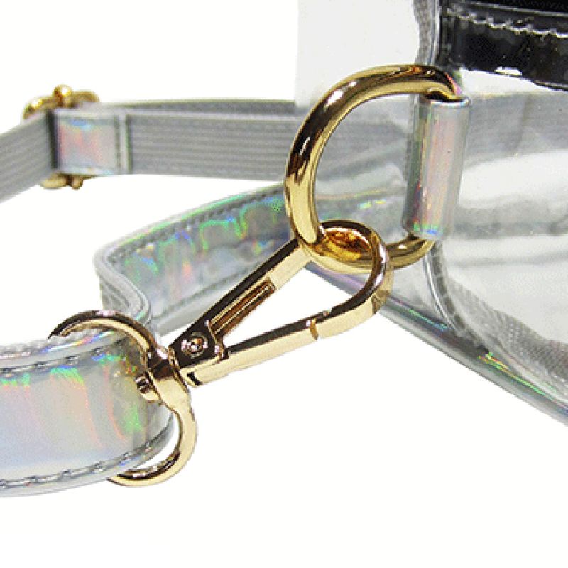 Túi Đeo Chéo Mini Trong Suốt Màu Sắc Ngọt Ngào Hình Oval Thời Trang Cho Nữ