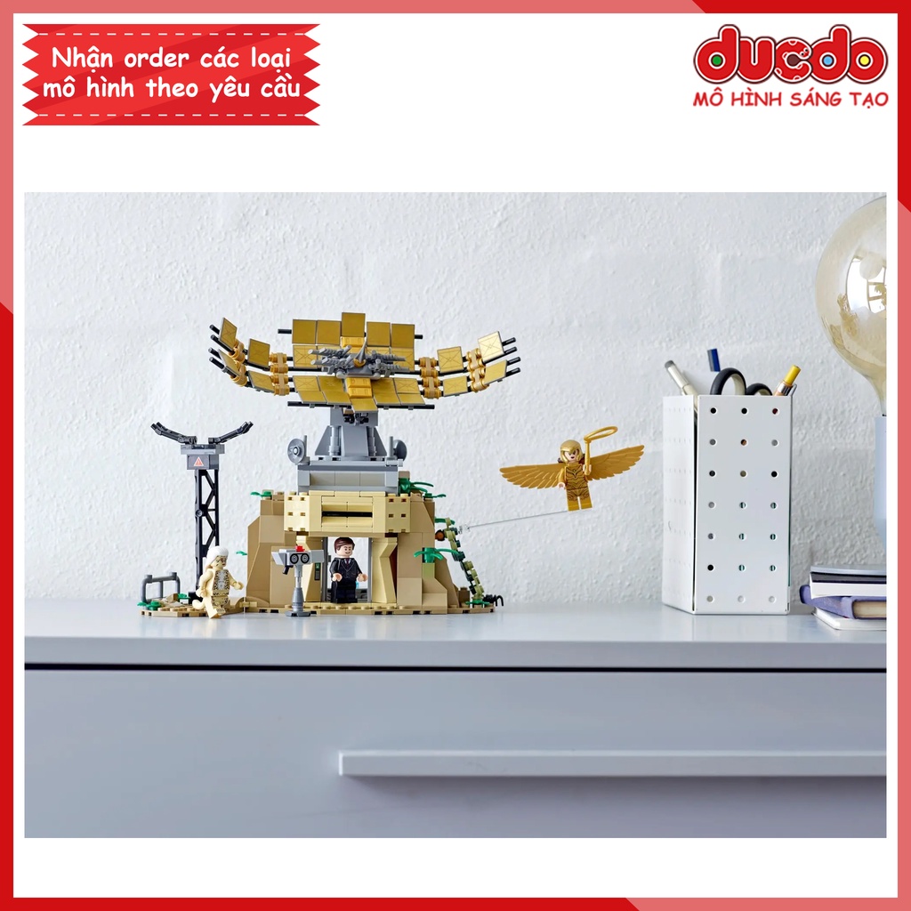 LRI 11561 Lắp ghép Wonder Woman và Cheetah - Đồ chơi Xếp hình Mô hình Batman 76157 BLA