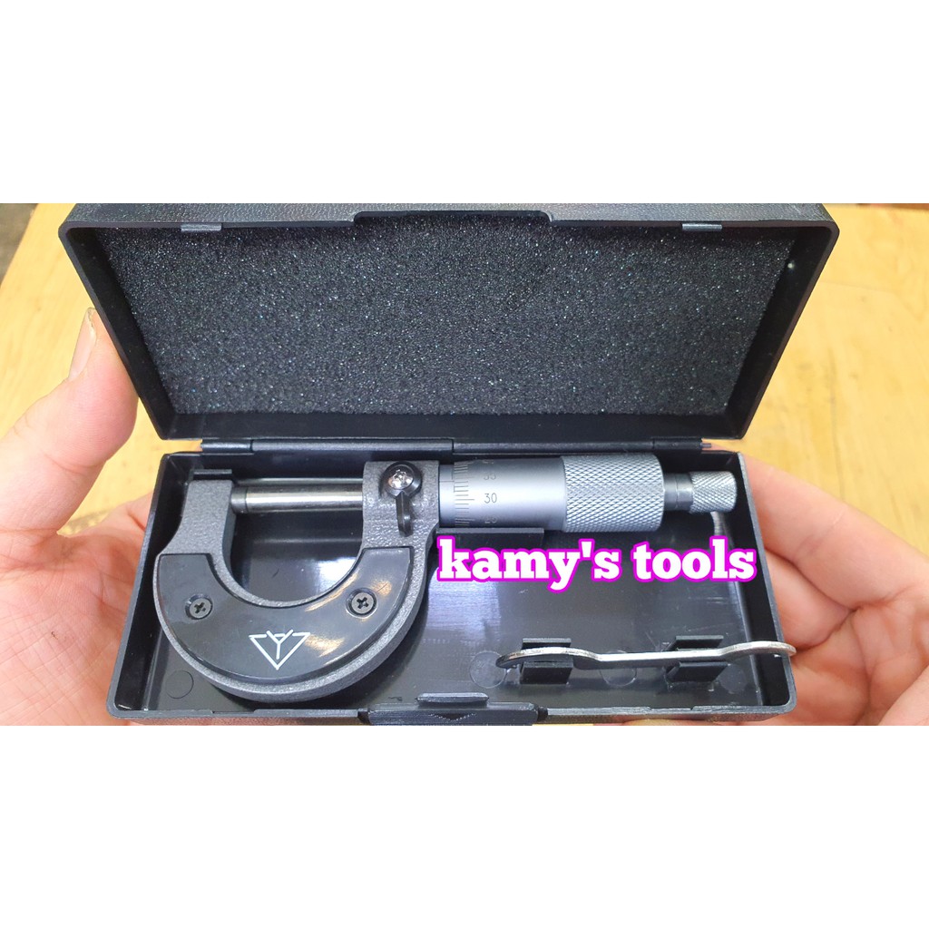 Panme cơ khí 0-25mm 25-50mm chữ Y loại tốt