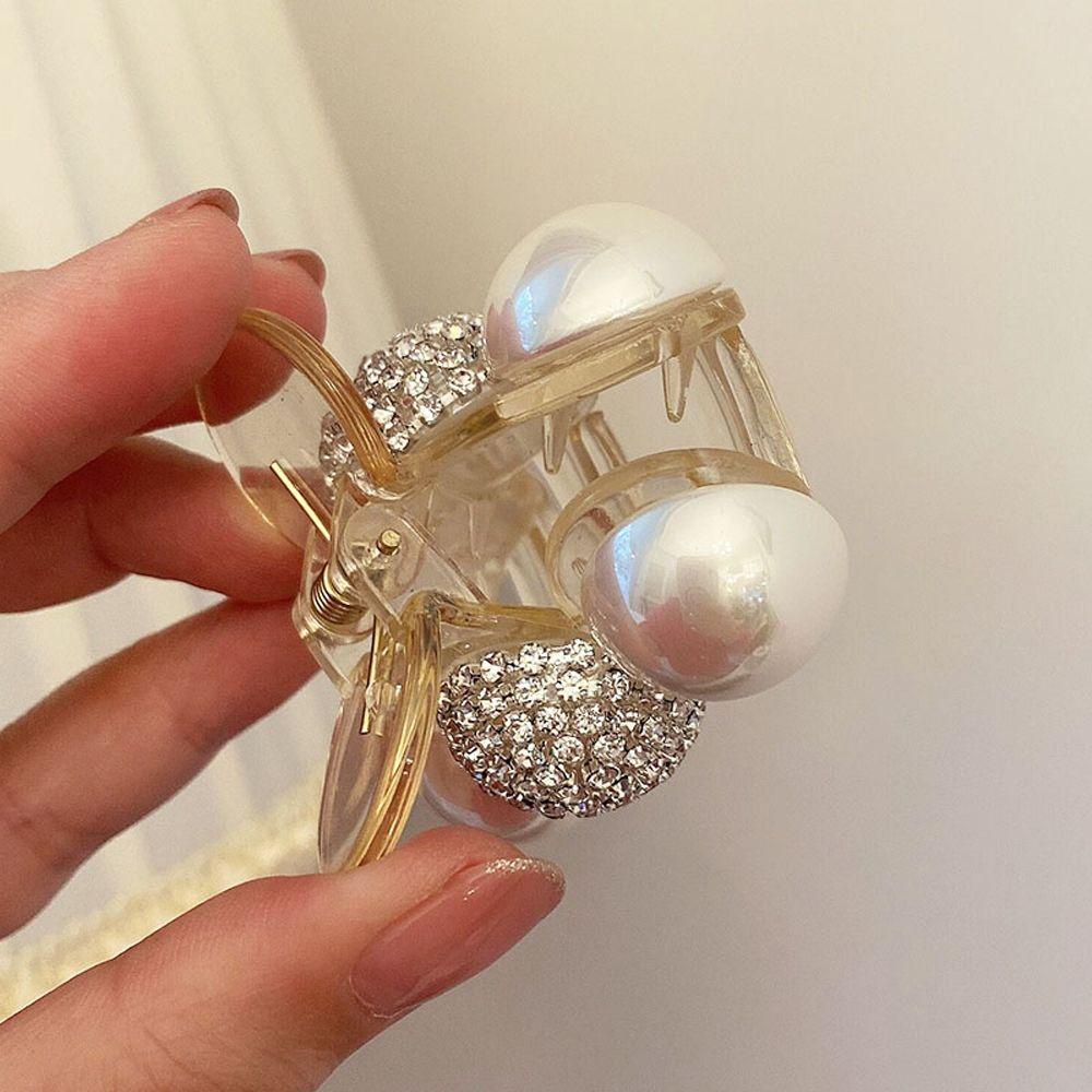 Kẹp Tóc Phong Cách Vintage Thời Trang Cho Nữ|Kẹp Tóc Càng Cua Bằng Hợp Kim Hình Quả Cherry Xinh Xắn